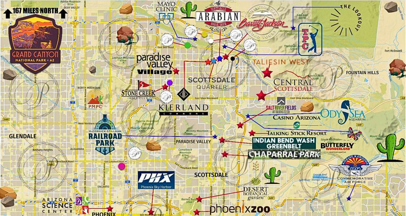 Walk Score 81-Shopping District-King Bed-Parking G2047 Scottsdale Exterior foto