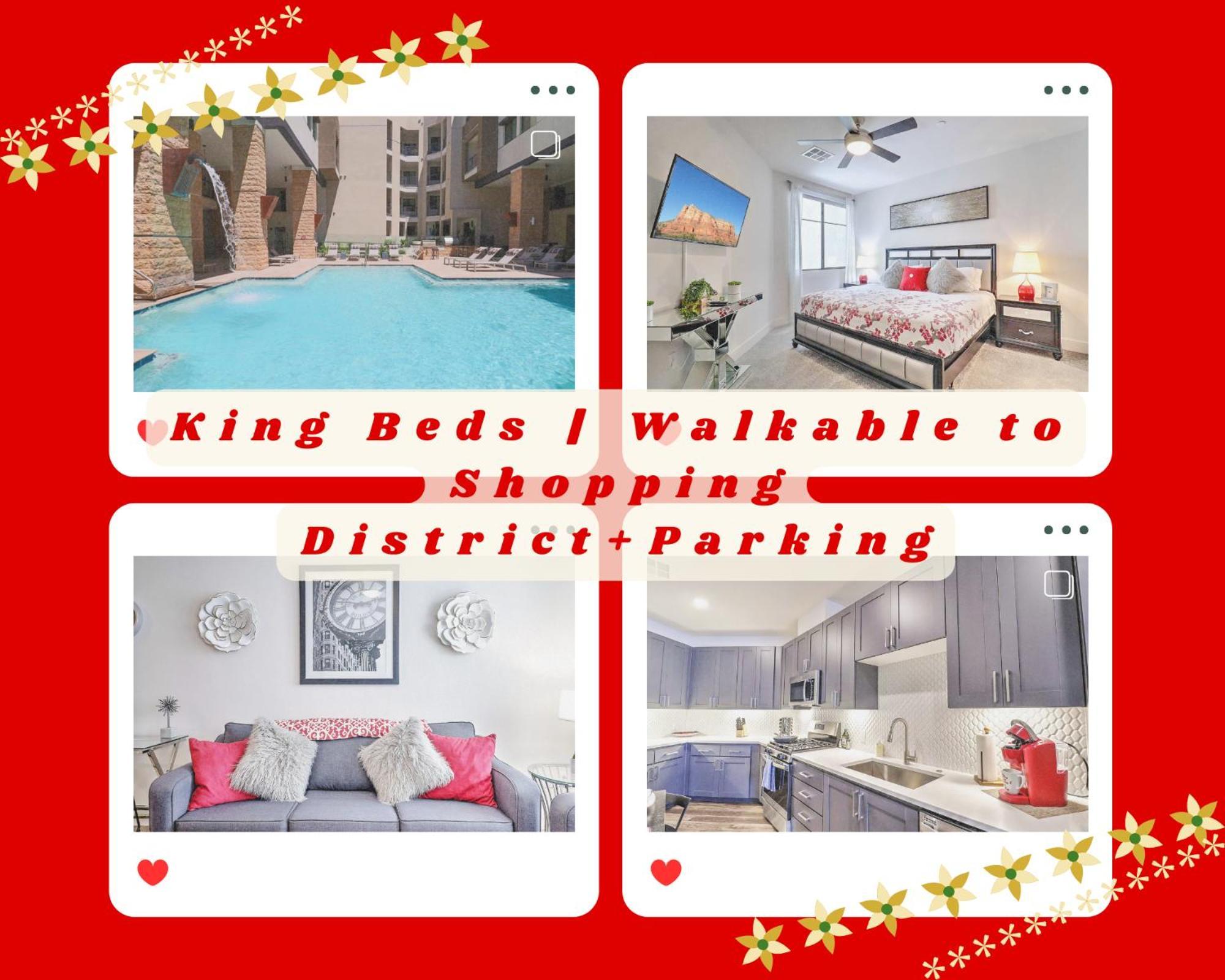 Walk Score 81-Shopping District-King Bed-Parking G2047 Scottsdale Exterior foto